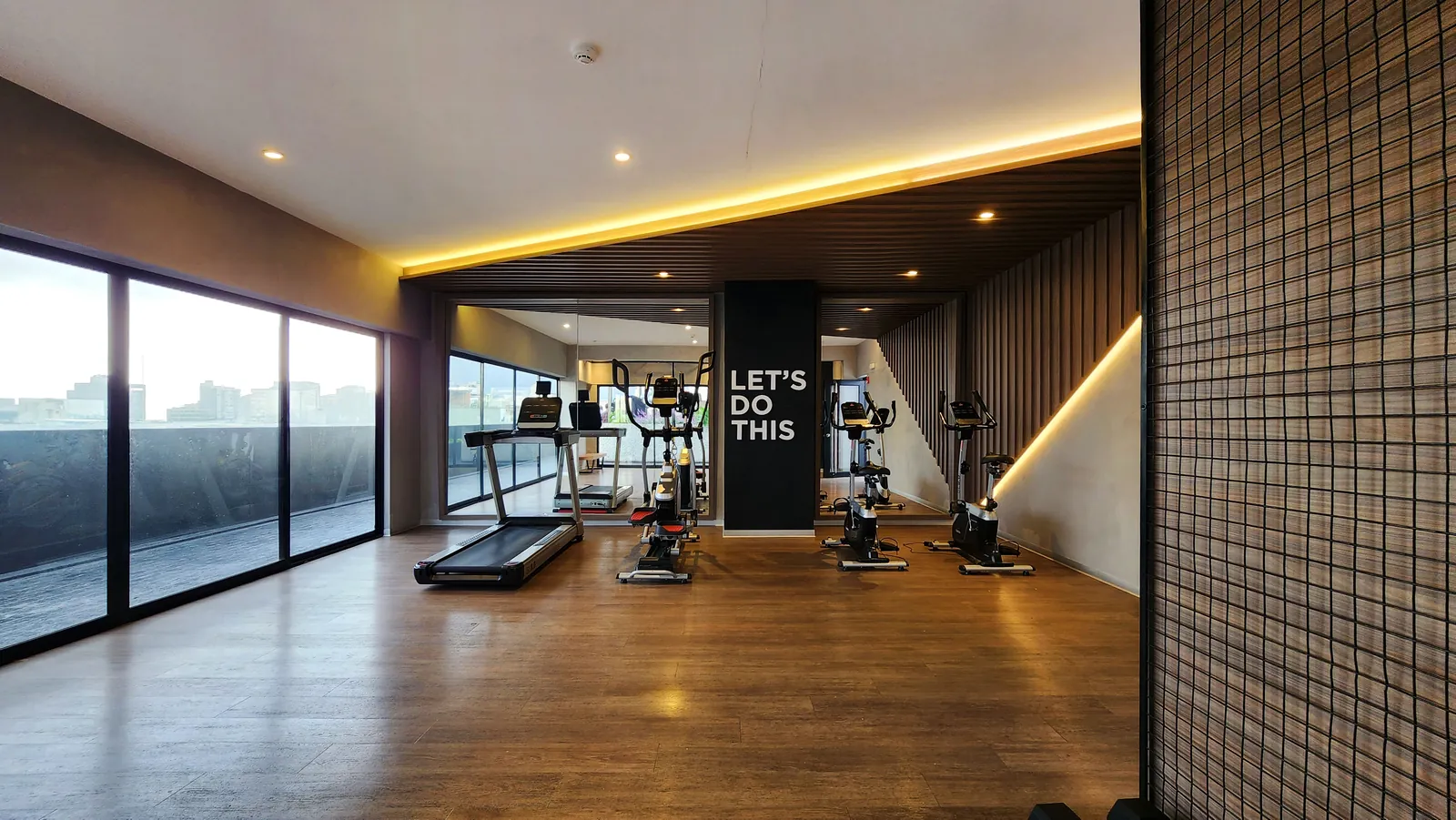Gimnasio del edificio — Departamento en Miraflores, Calle Piura